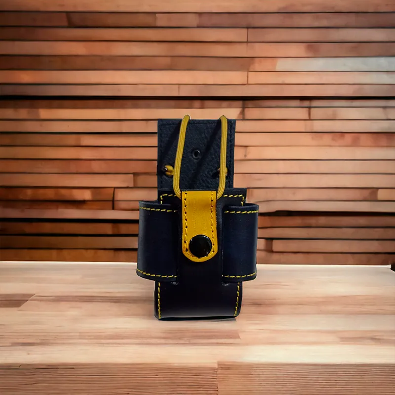 Porta radio negro amarillo miniatura 4